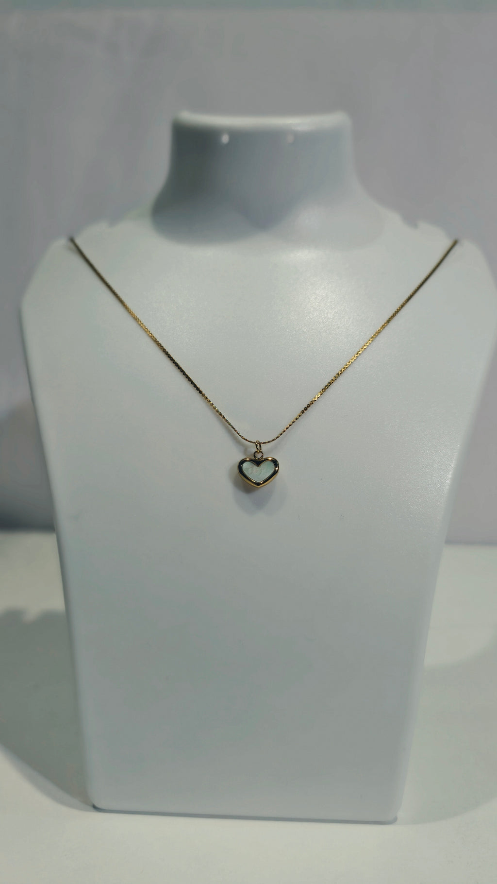 Roopsaj Heart of Gold Pendant Necklace – Minimalist Gold Chain for Women 💛
