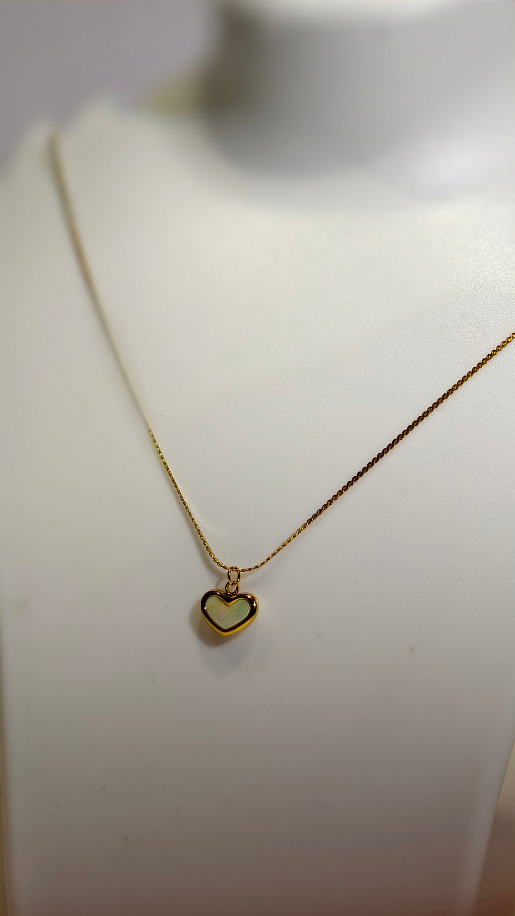 Roopsaj Heart of Gold Pendant Necklace – Minimalist Gold Chain for Women 💛